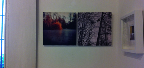 Allestimento presso galleria Studio Raffaello Giolli Arte Contemporanea a Milano.