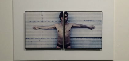 L’opera “Sulla simmetria II” presso Zoia Gallery & Lab