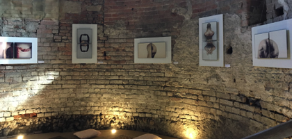 Le opere di Nicola Bertoglio all’interno dell’Abside della Cascina San Ambrogio (“Cascinet”).