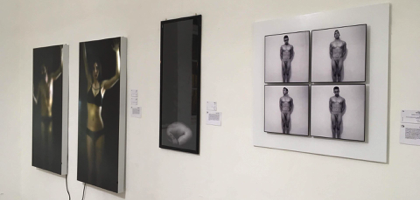 L’opera “La gabbia in cui si è liberi” all’interno della Caserma La Marmora in via Asti 22 a Torino.